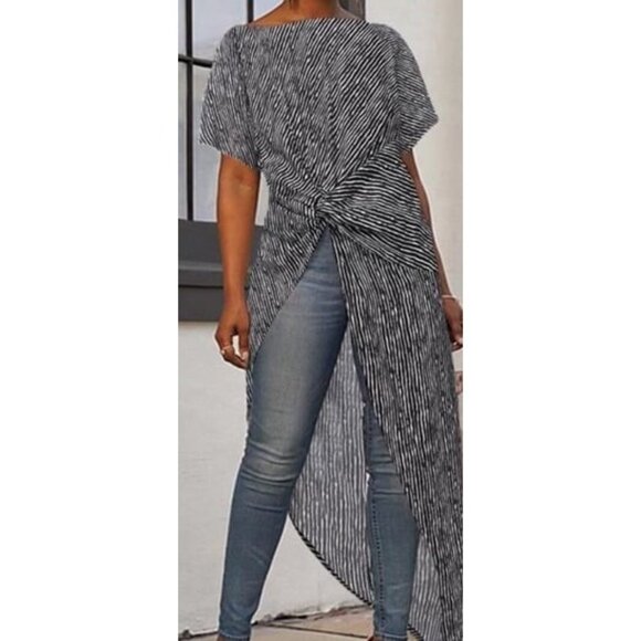 Vonda Asymmetrical Blouse - Picture 9 of 9